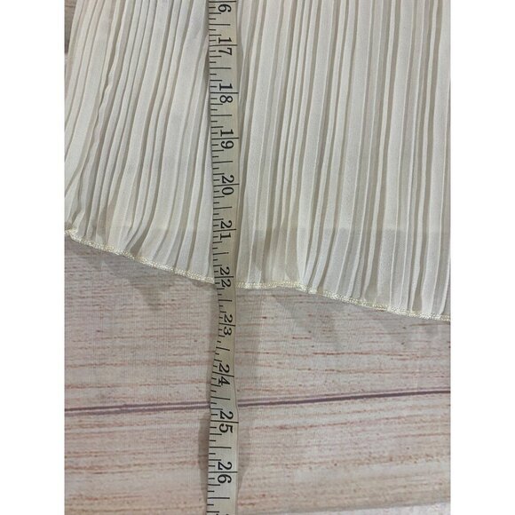 Marks & Spencer Women's Lace Pleated Sheer Lingerie Camisole Top - UK 16 (US12) - Picture 6 of 10